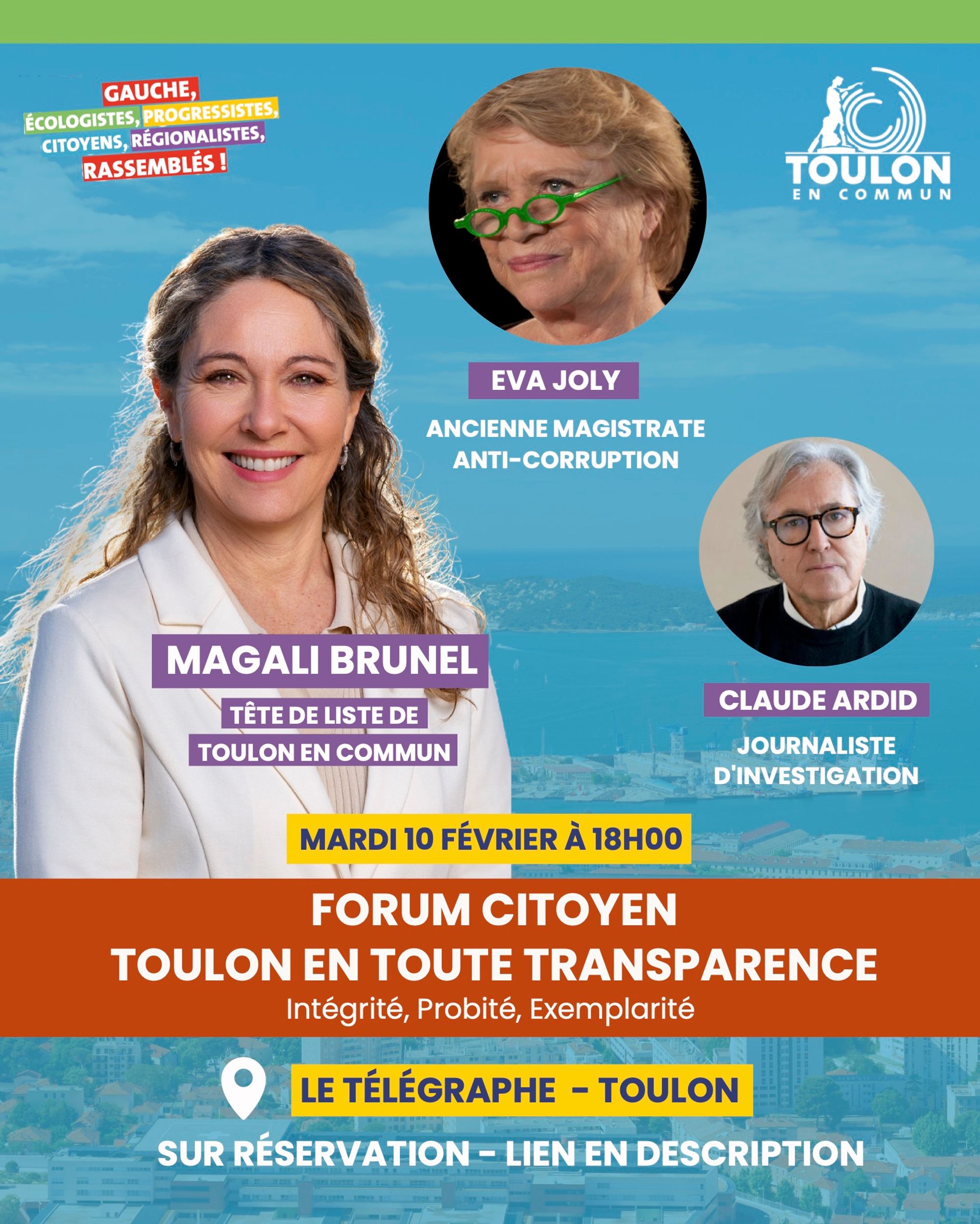 Réunion publique avec Eva Joly