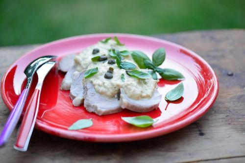 Filet Mignon De Porc Vapeur Et Tonnato