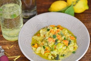 Stoemp de légumes d'hiver au curry