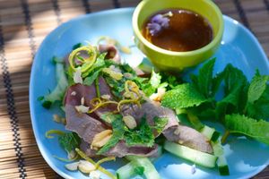 Salade de boeuf thai