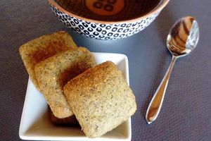 Financiers à la farine de lentilles