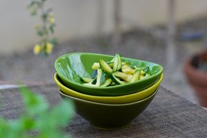 Courgettes au nuoc man à la vapeur