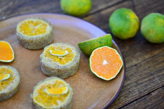 Gâteaux renversés à la mandarine Satsuma