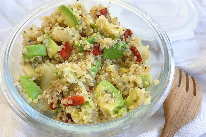 Salade detox au quinoa